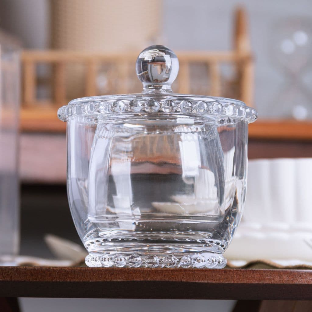 Manteigueira Francesa de Vidro Pearl 150ml - Wolff