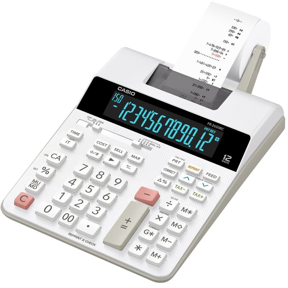 Calculadora Com Bobina Impressao Grande Comercio FR-2650RC Original