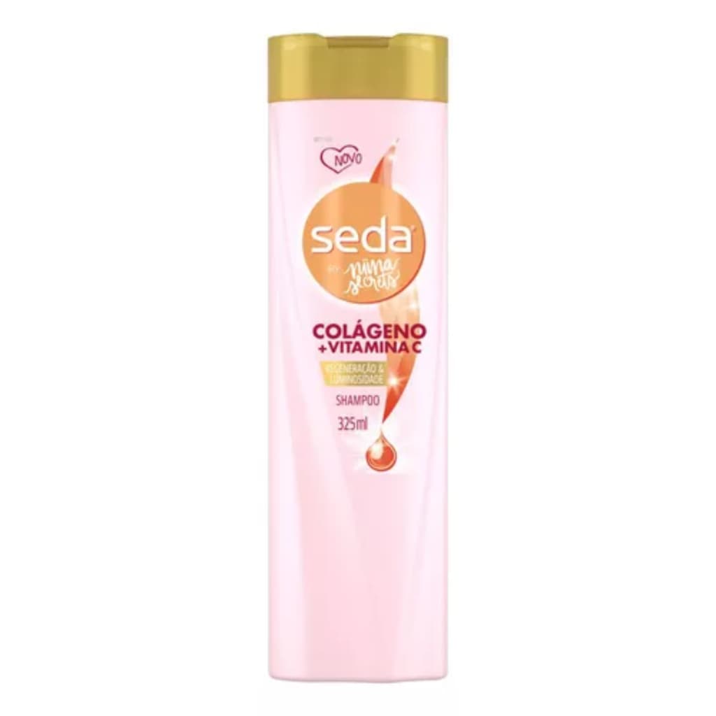 Shampoo Colágeno + Vitamina C By Niina Secrets 325ml Seda