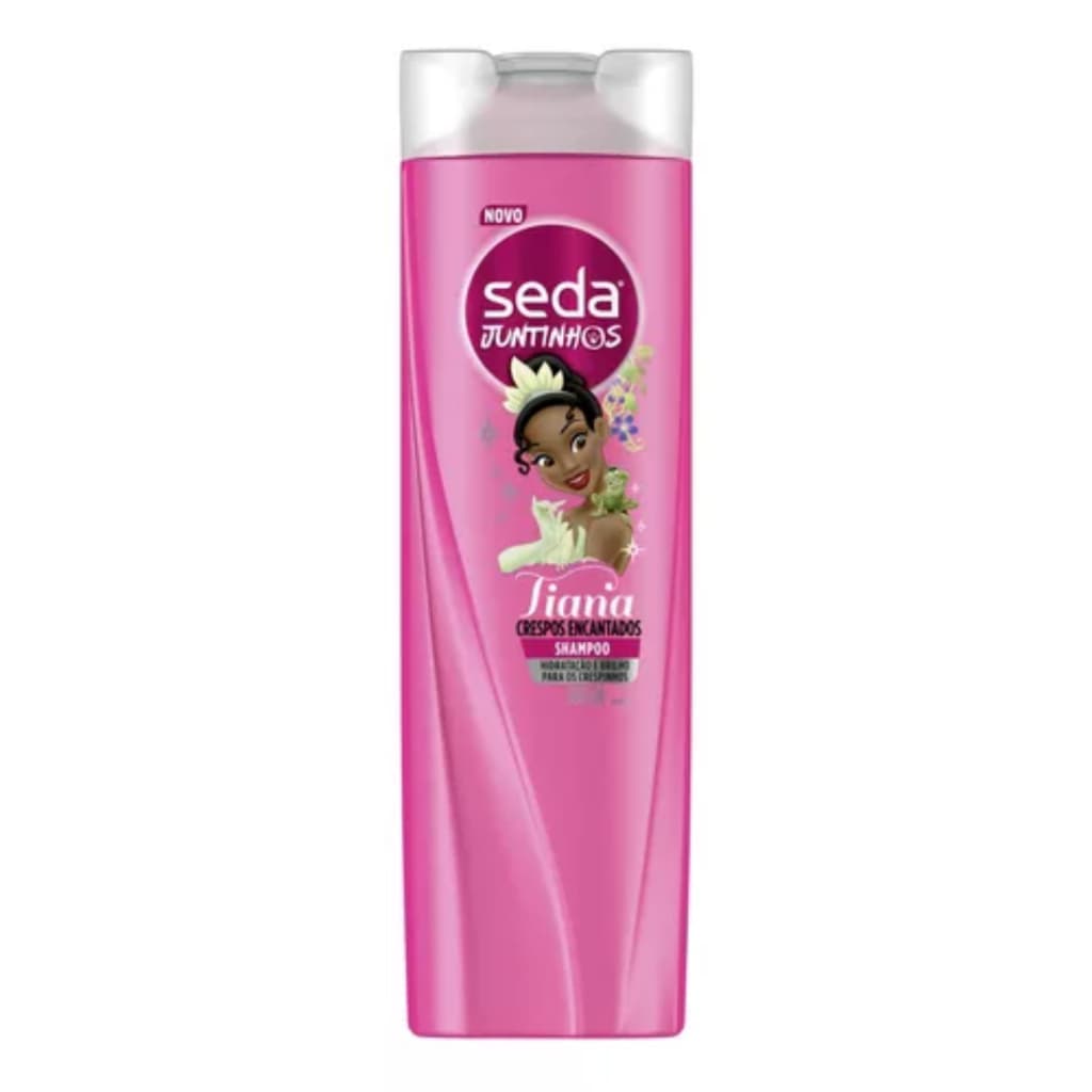 Shampoo Infantil Tiana Crespos Encantados 300m Seda