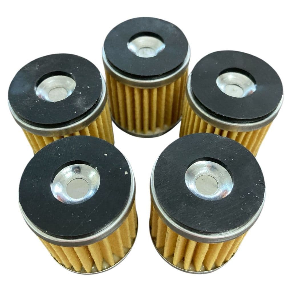 5 Filtros De Óleo Yamaha Ys Fazer 250 Xtz 250 Lander Tenere Com Oring