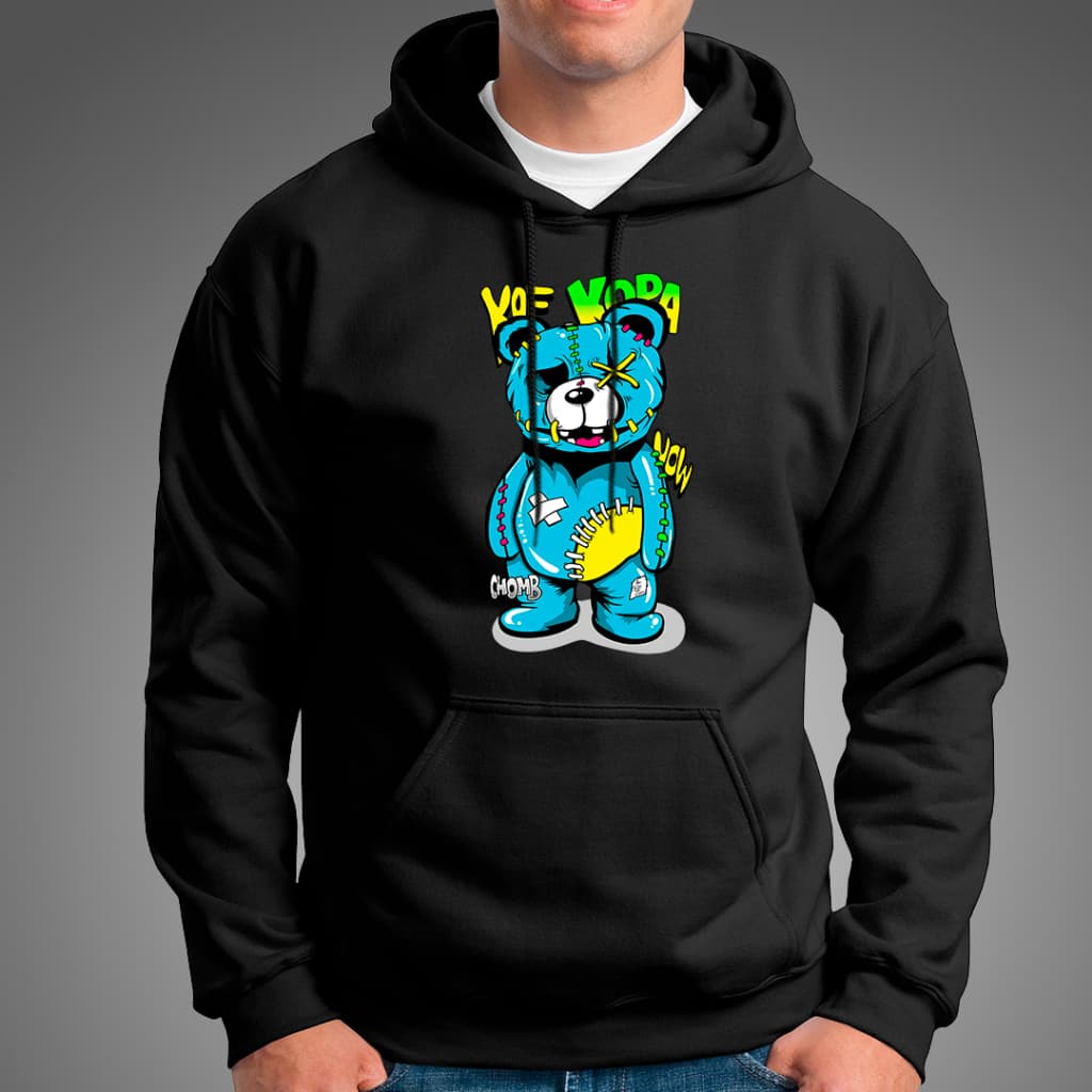 Moletom Canguru Urso Ted Blusa de Frio Unissex Kof Kopa