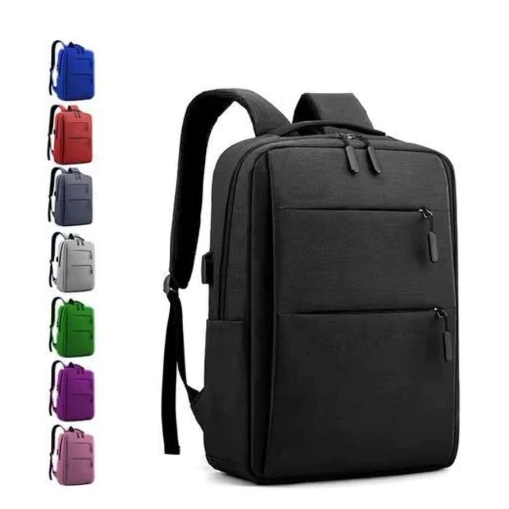 Mochila Masculino e Feminino Para Notebook Moda 15.6 Polegadas Fone de ouvido e USB Executiva