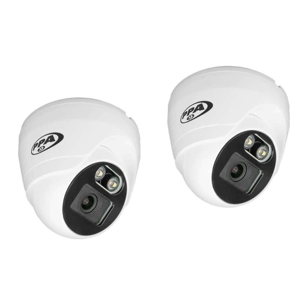 Kit 2 Câmeras Segurança Dome Jetcolor Full Hd Colorido PPA