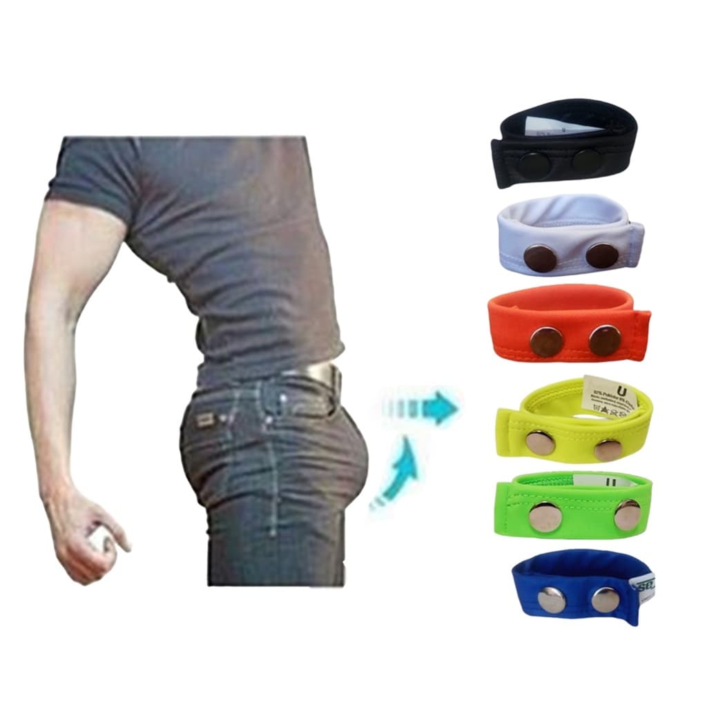 Anel Escrotal para Cuecas ou Sunga G String 3 Medidas De Ajuste Aumenta Volume Anel Íntimo Masculino