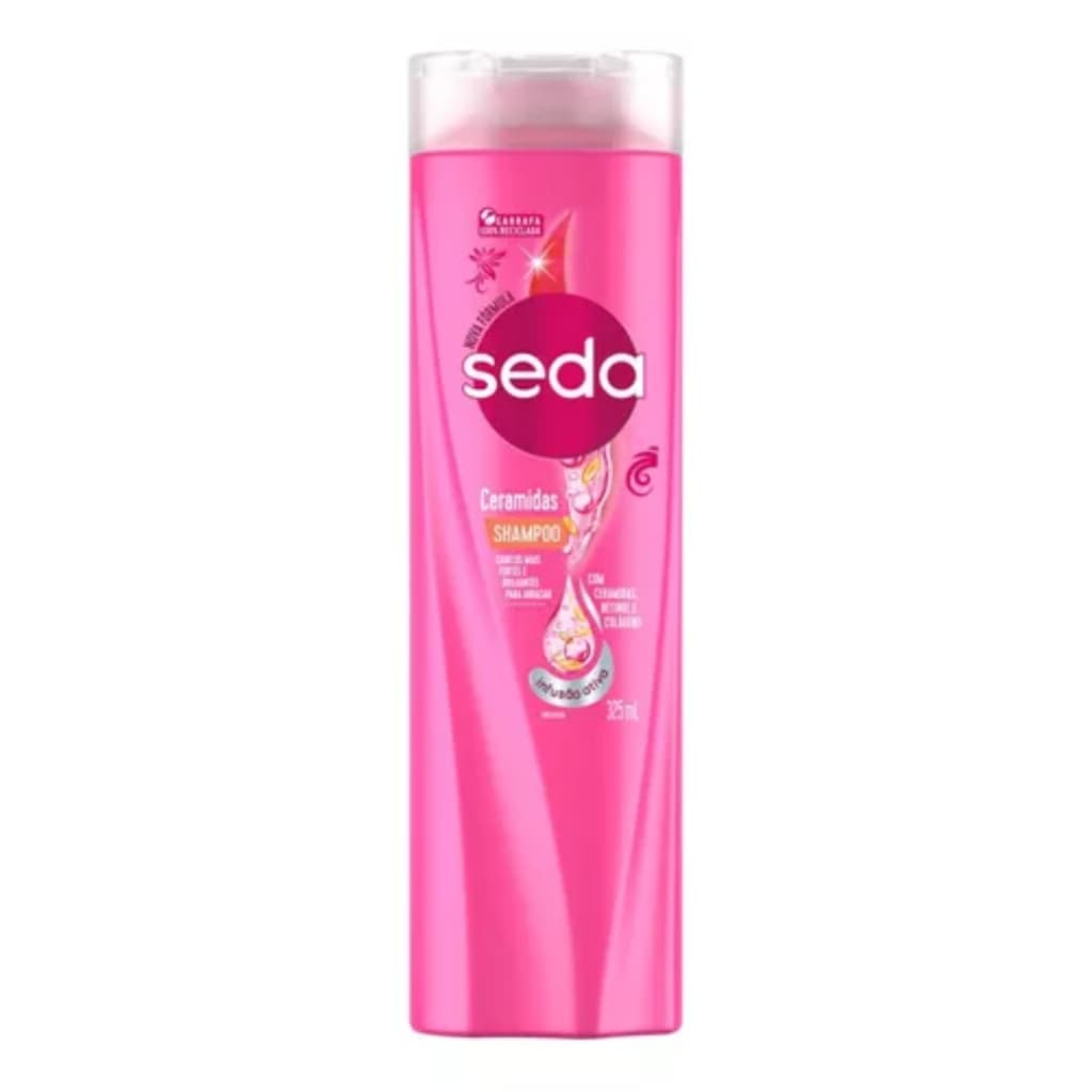 Shampoo Seda com Ceramidas, Retinol e Colágeno Infusão Ativa 325ml