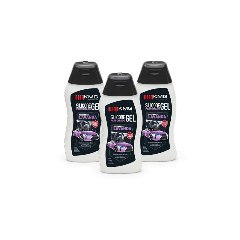 Kit com 3 Unidades De Silicone Gel Perfumado 200g