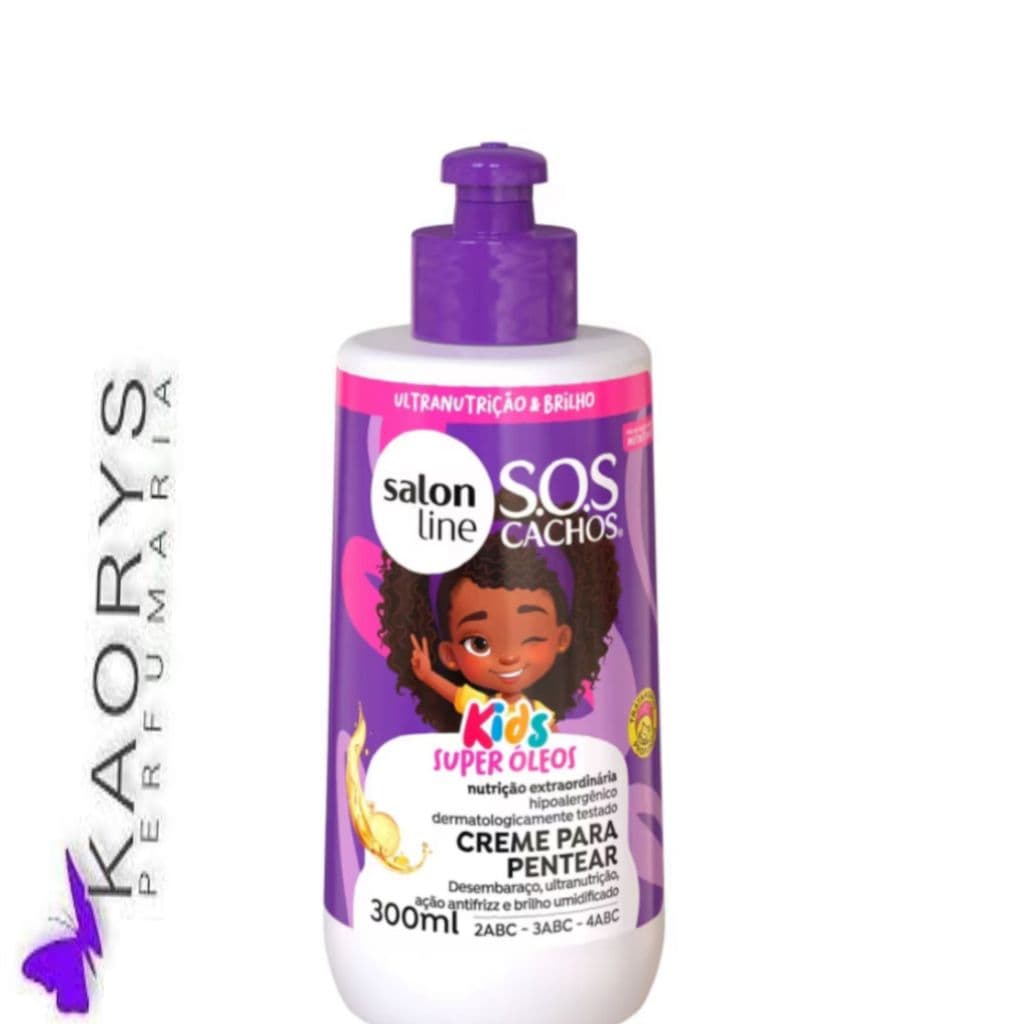 Creme Para Pentear SOS Cachos Kids Nutrição em Ação 300ml