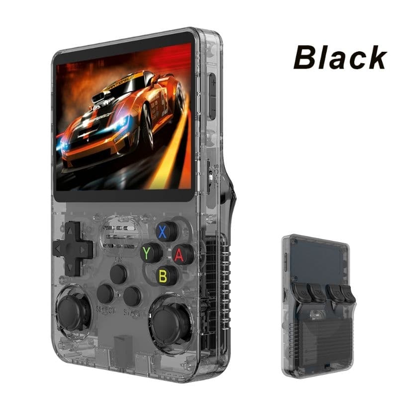 Console Portátil R36S retrô vídeo game 64Gb tela IPS +10.000 jogos