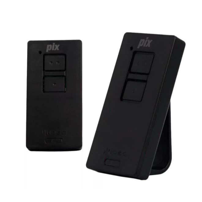 Controle Para Portões Cerca Alarme Tx Pix Ipec Color Preto