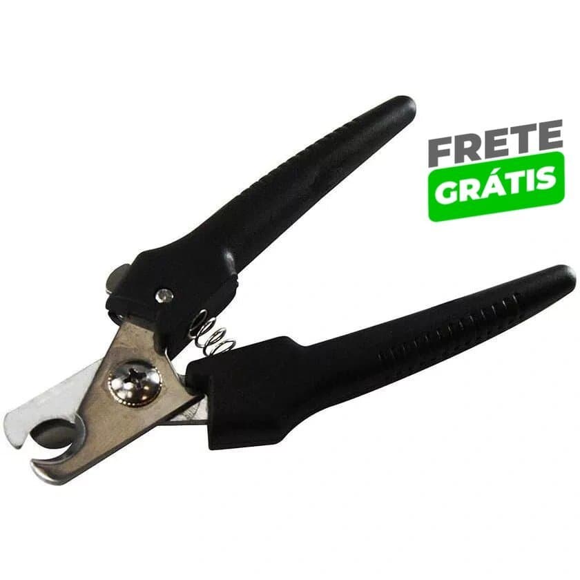 Cortador Unha Alicate Pet 12X4X1cm Ringo Reforçado