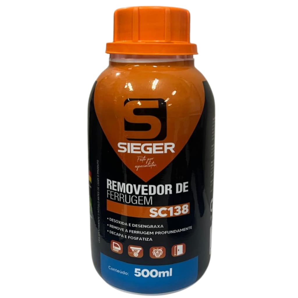 Removedor de Ferrugem 500ml Sieger SC138