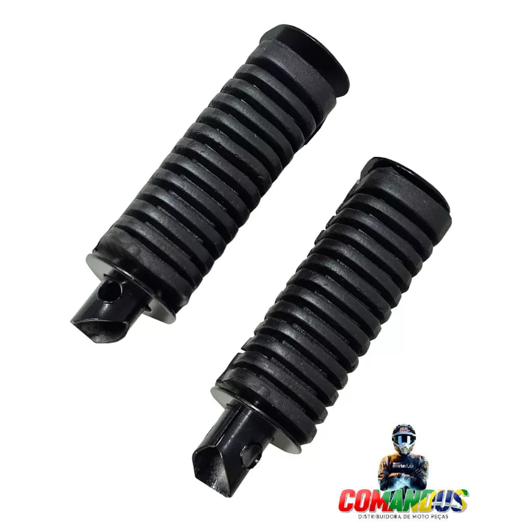 Par Pedaleira Traseira Completa Titan 150 Ks Titan 125 Ks Today 125 MBR Moto Parts - J 16