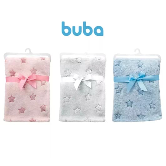 Mantinha Bebê Antialérgica Macia Quentinha Fofinha Buba