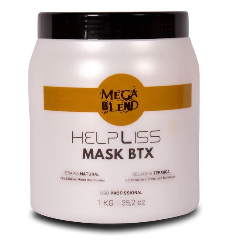 BTX Help Liss 1Kg Linha Profissional de Salão Mega Blend
