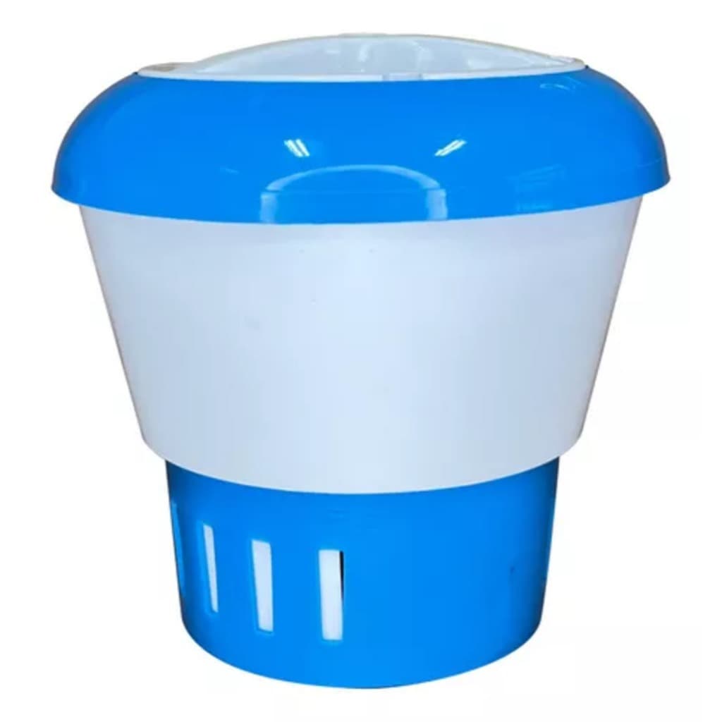 Clorador Flutuante Médio para Pastilha de Cloro - Herbinject + pastilha brinde