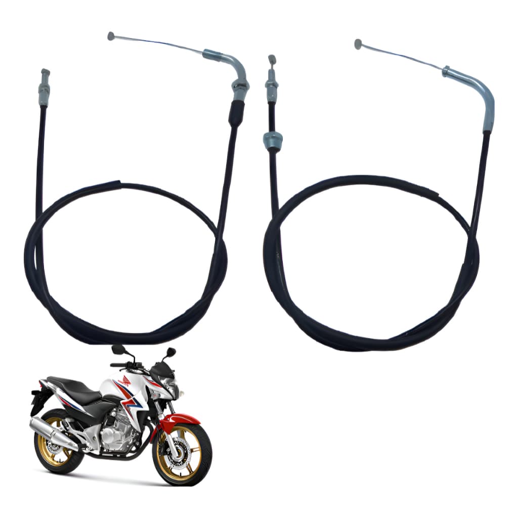 Cabo Acelerador Cb 300r A + B 2009 2010 2011 2012 2013 2014 2015 Envio Imediato