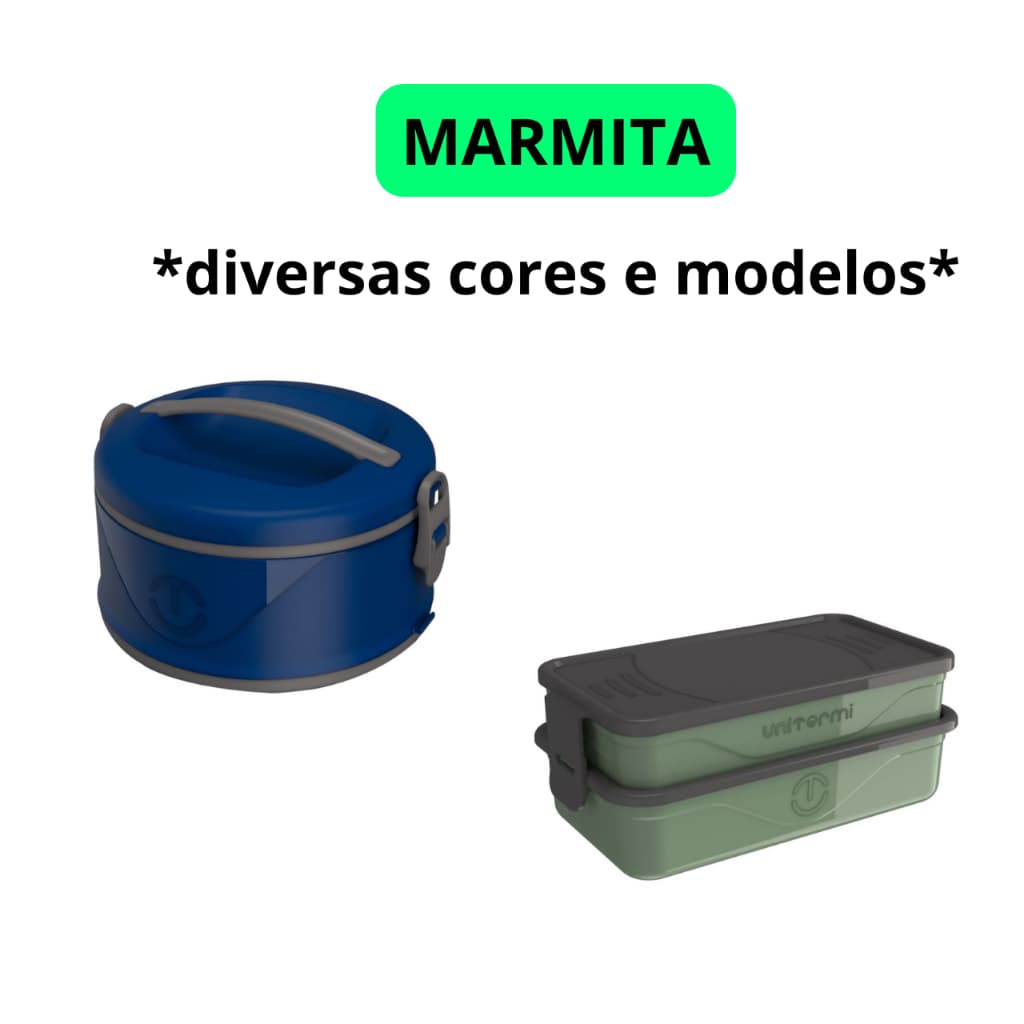 pote marmita térmico organizador com trava
