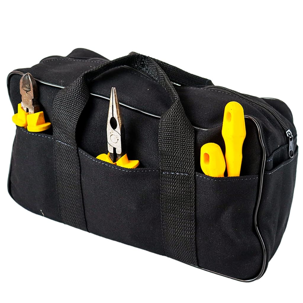 Ferramenta Mochila Completa Multiuso Várias Repartições Ferramenteiro Martelo Chave Boca Organizador