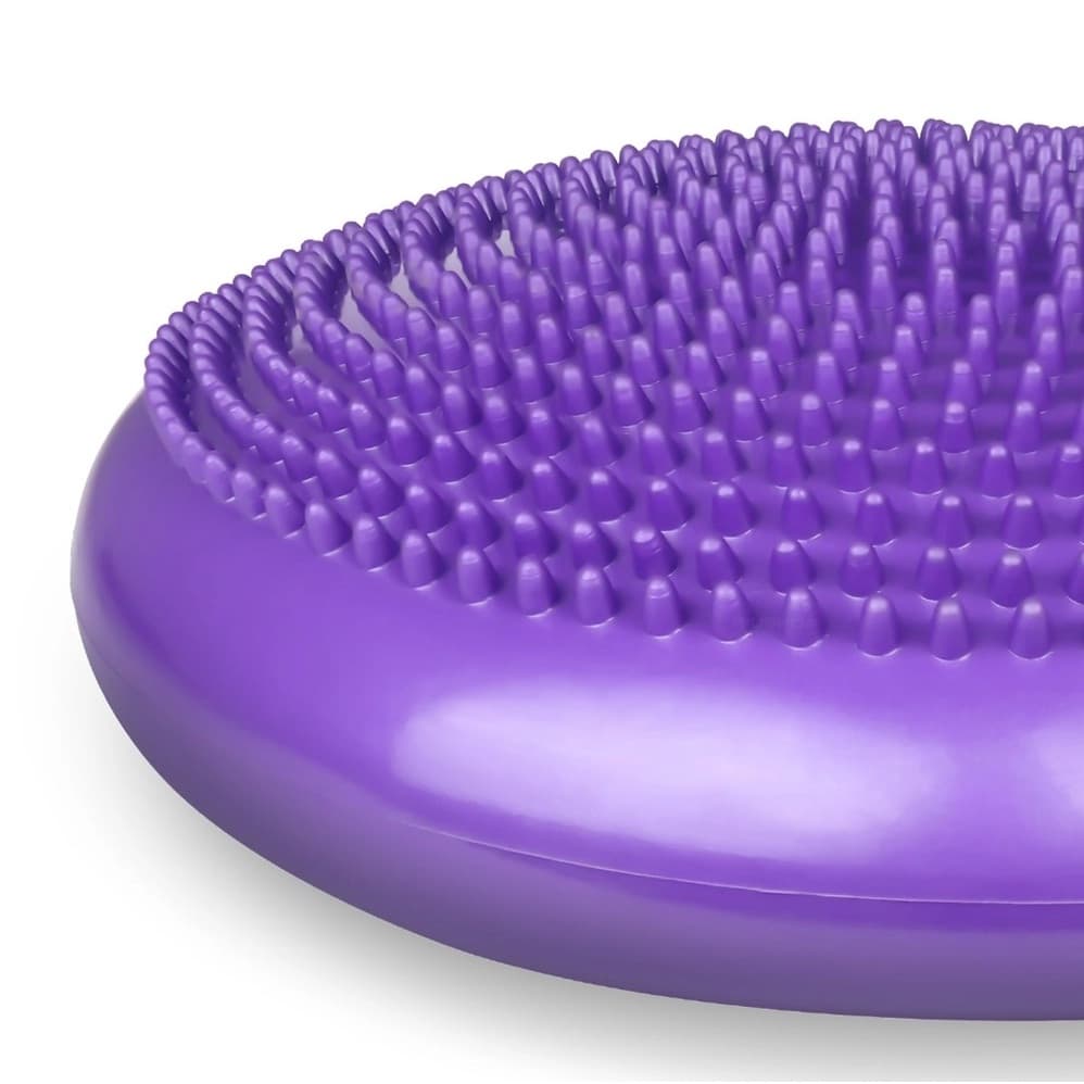 Disco De Equilíbrio Inflável Yoga Pilates Fisioterapia - Roxa Ac Descontos