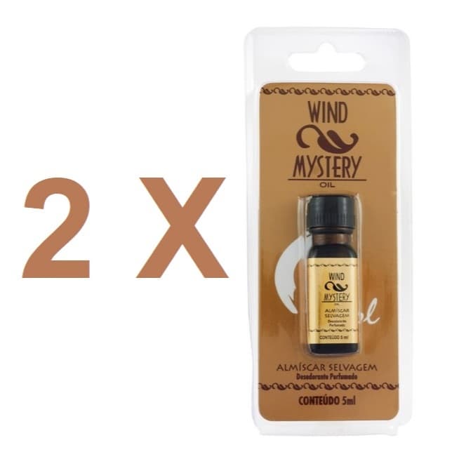 WIND MYSTERY OIL ALMÍSCAR SELVAGEM 5ML  - 2 UNIDADES * RUGOL ORIGINAL *