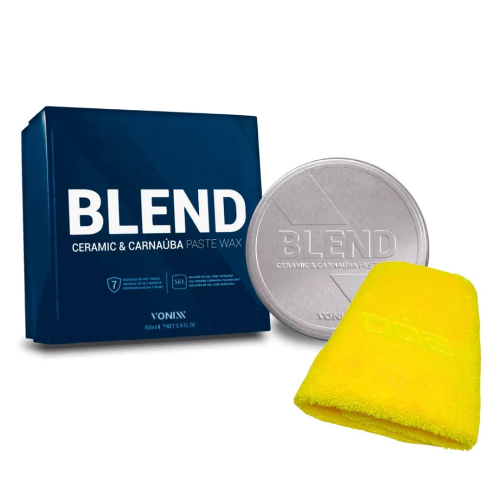 Kit Proteção Cera Blend Pasta 100ml Vonixx + Toalha de Microfibra