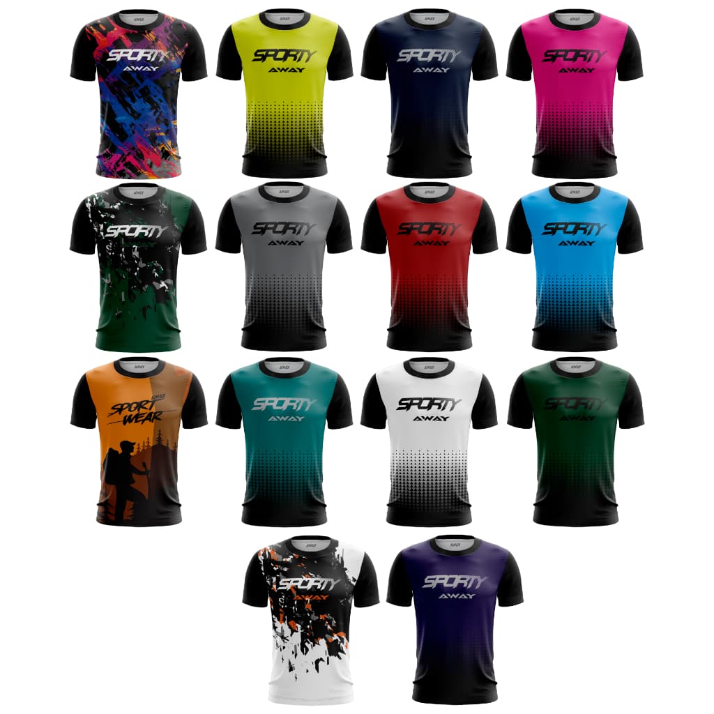 Camisa Dry Fit Premium Esportiva CrossFit  Academia / Treino / corrida / caminhada / Camiseta Casual com proteção UV 50+