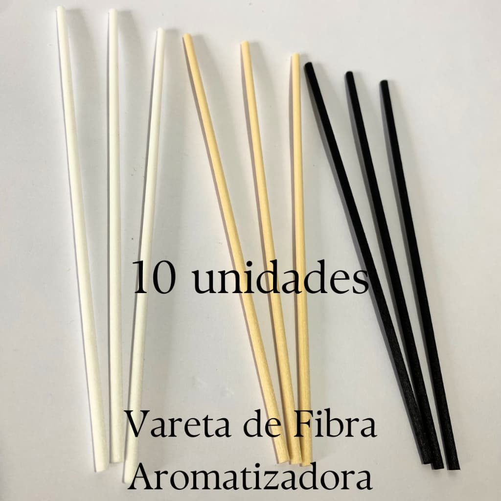 Vareta de Fibra Algodão Para Aromatizador de Ambiente 10un