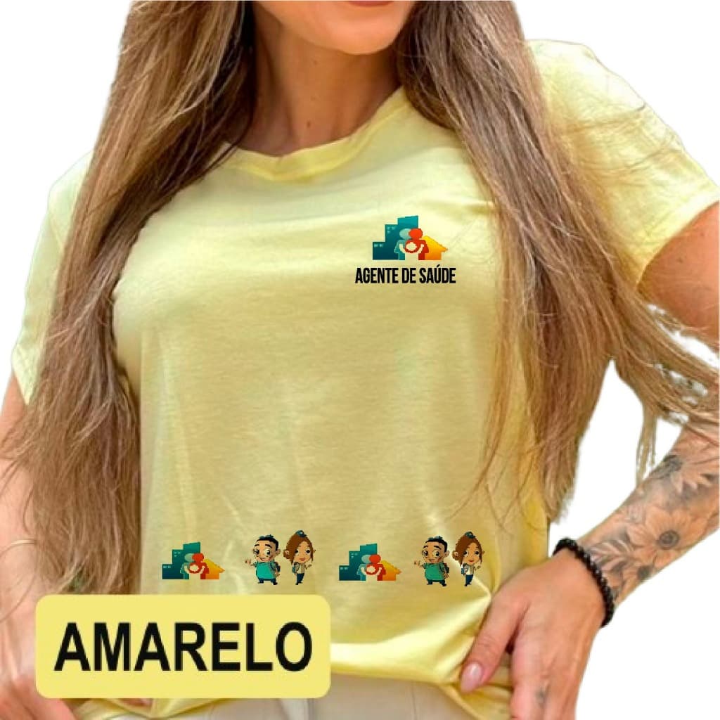 Camiseta Agente de Saúde ref8