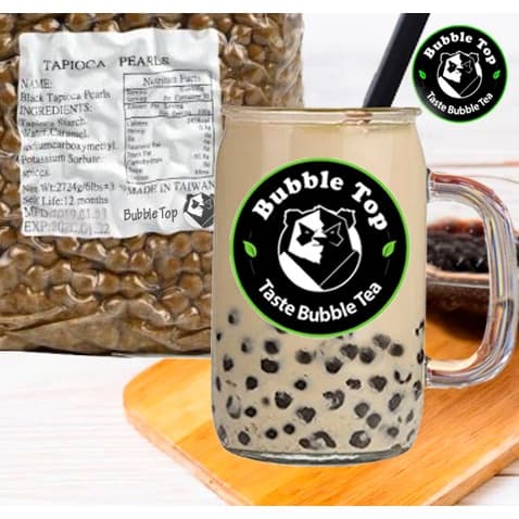 Bubble Tapioca  Tea Chá Fruit Mix Boba 500grs  Pears-bubble