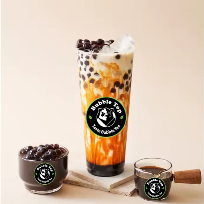 Bubble Tapioca 500grs Pears-bubble Tea Chá Fruit Mix Boba-Poba
