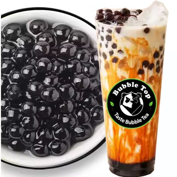 Bubble Tapioca Pears-bubble Tea 500grs  Chá Fruit Mix Boba-Poba
