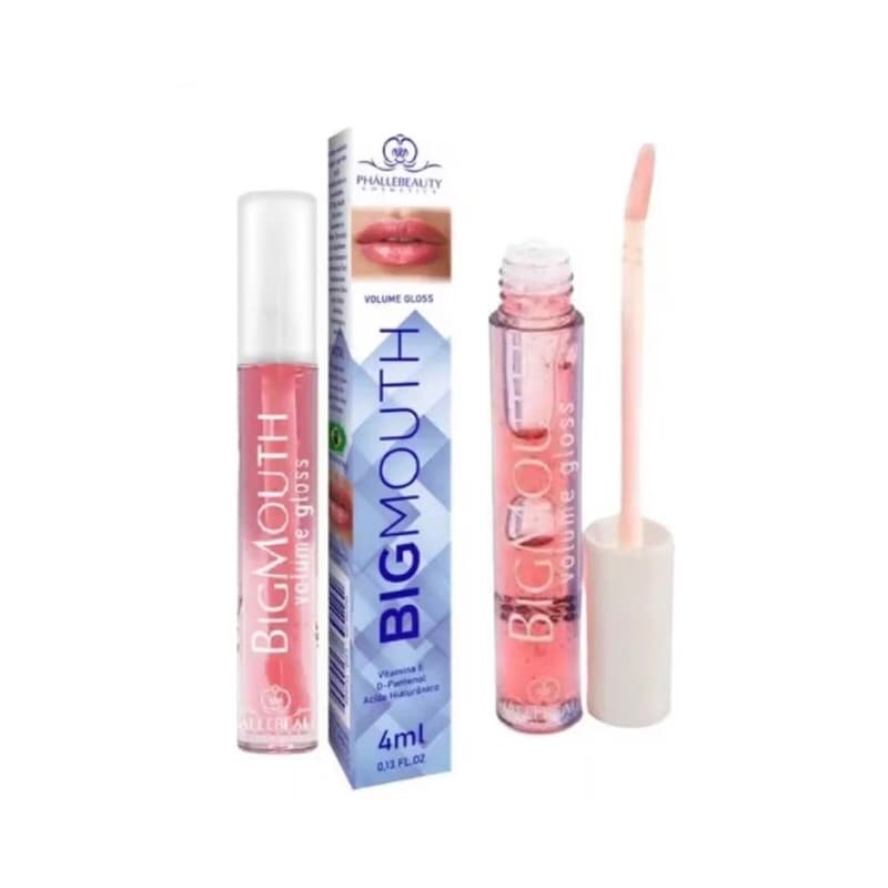 Kit 2 Gloss Labial Volume BigMouth 4ml PhálleBeauty
