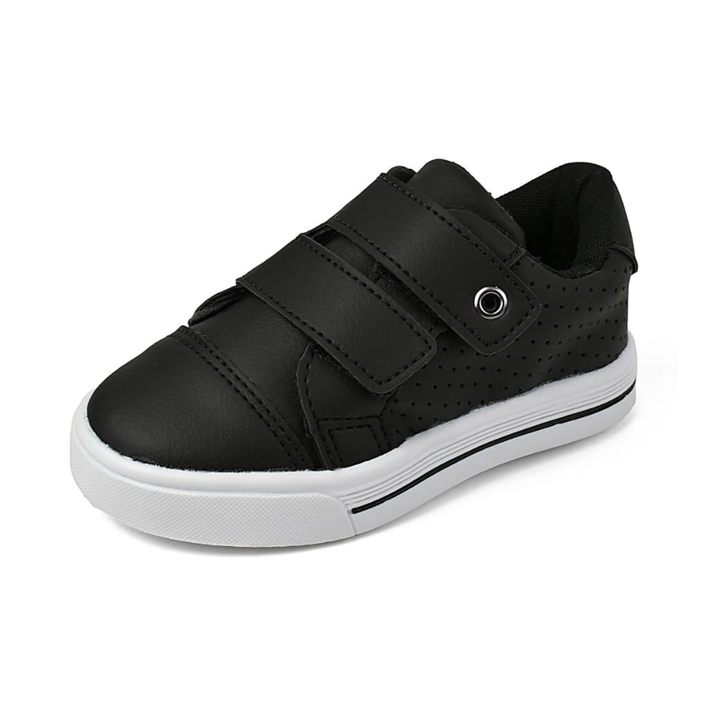 Tenis infantil casual menino moda confortável escola promoção volta as aulas velcro leve macio