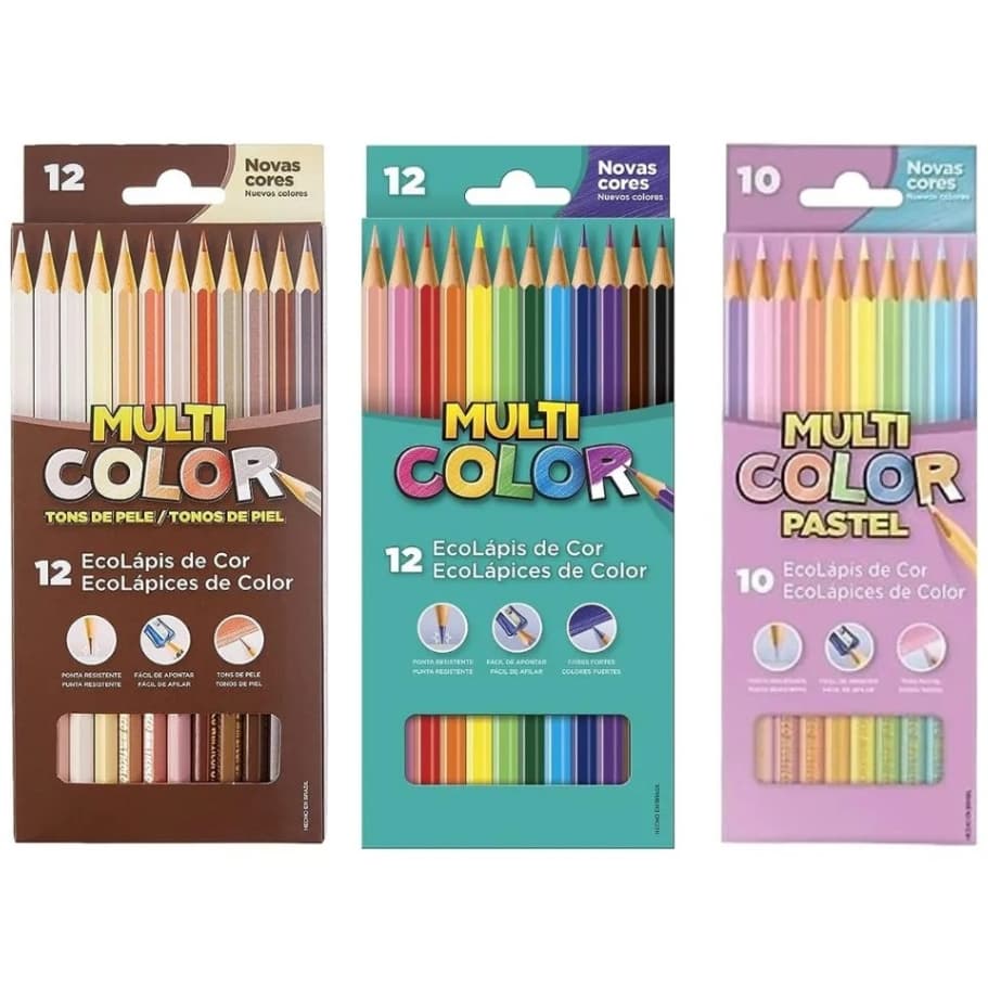 Lápis de cor - MultiColor