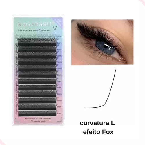 KIT NAGARAKU FOX EYES Y EM L EFEITO SIRENA  MIX E UNITARIO | ENVIO IMEDIATO | PRONTA ENTREGA