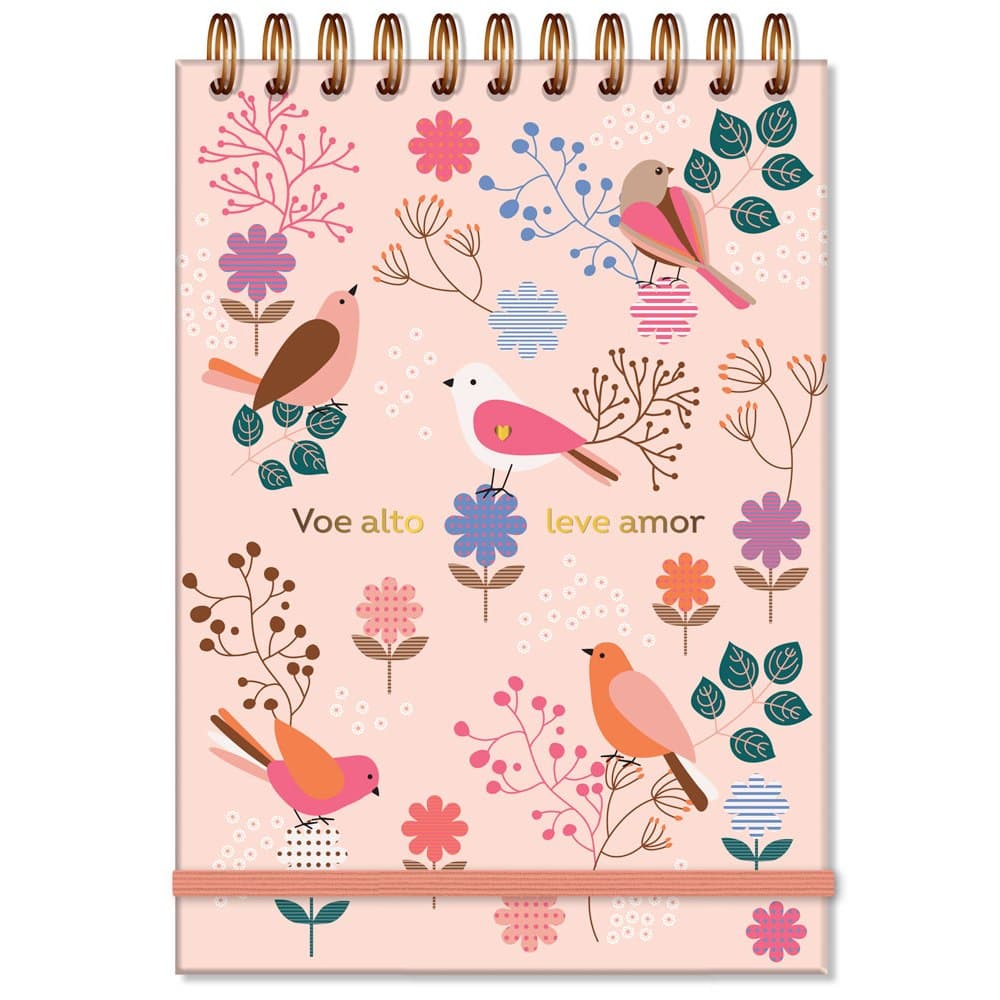 Caderno de Ideias Lettering Leve Amor Fina Ideia namorados presente