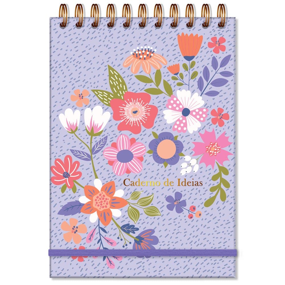 Caderno de Ideias Lettering Sempre-Viva Fina Ideia presente namorados