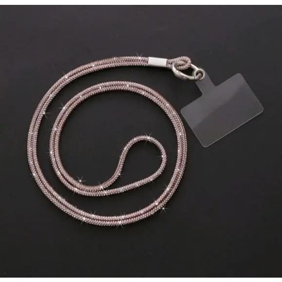 Cordâo Para Celulares Smartphones Com Auto Brilho Strass