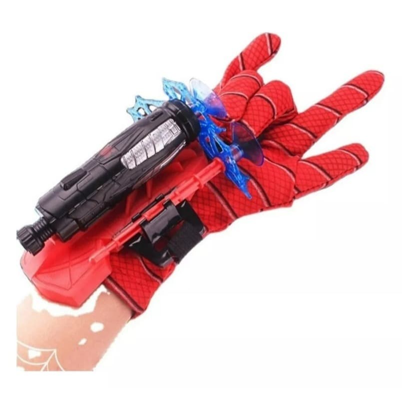 luva lançador de teia ventosa homem aranha brinquedo menino menina presente festa