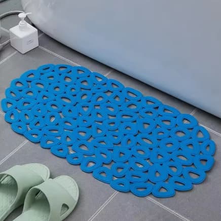 Tapete Para Box PVC 33x67cm Formato Oval - Antiderrapante