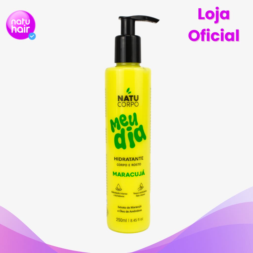 Hidratante Maracujá Natucorpo Meu Dia 250g