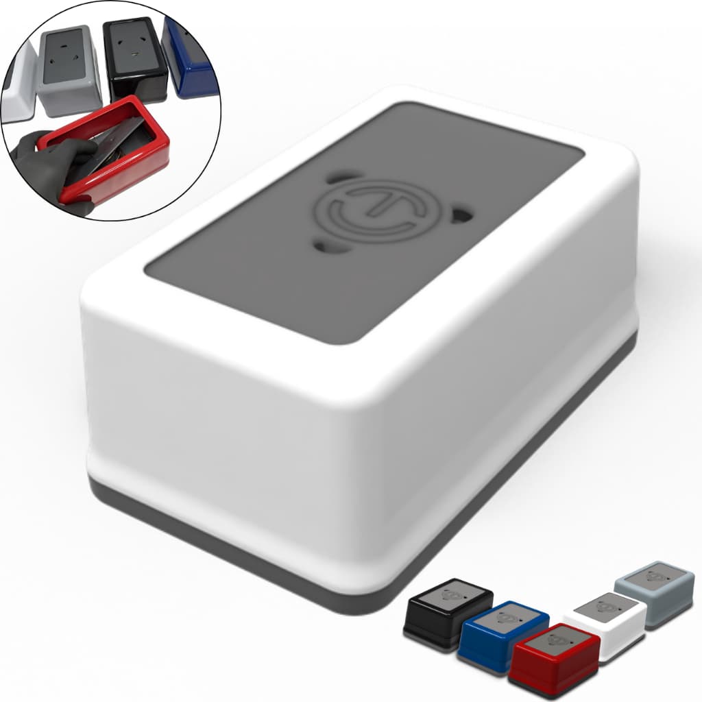 Kit 6 Porta Guardanapo de Mesa One Unitermi Para guardanapos interfolhado tipo TV 130x140mm Multiuso