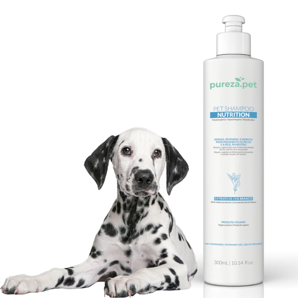 Shampoo pet hipoalergênico nutrição