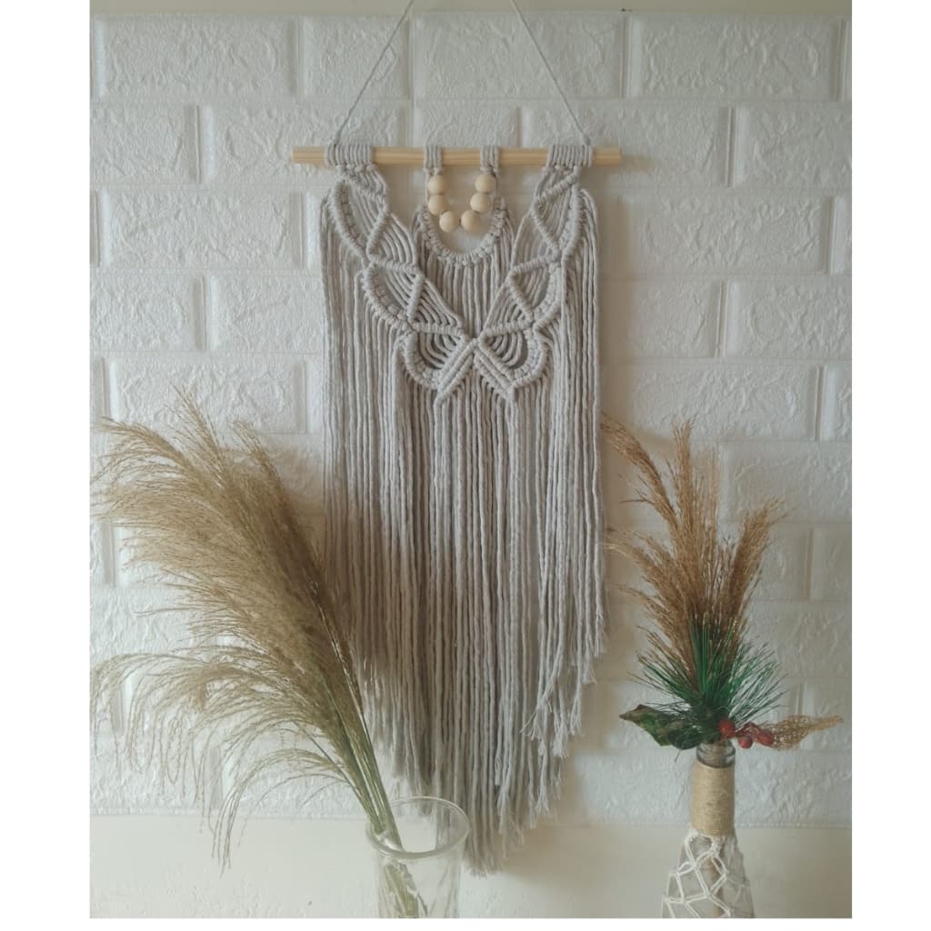 Painel de Parede Magia em macrame boho decoração parede boho