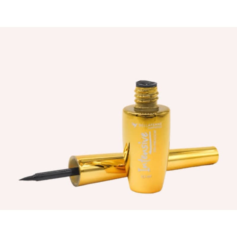 Delineador maquiagem Bella Femme preto para um traço perfeito secagem rápida efeito INTENSIVE