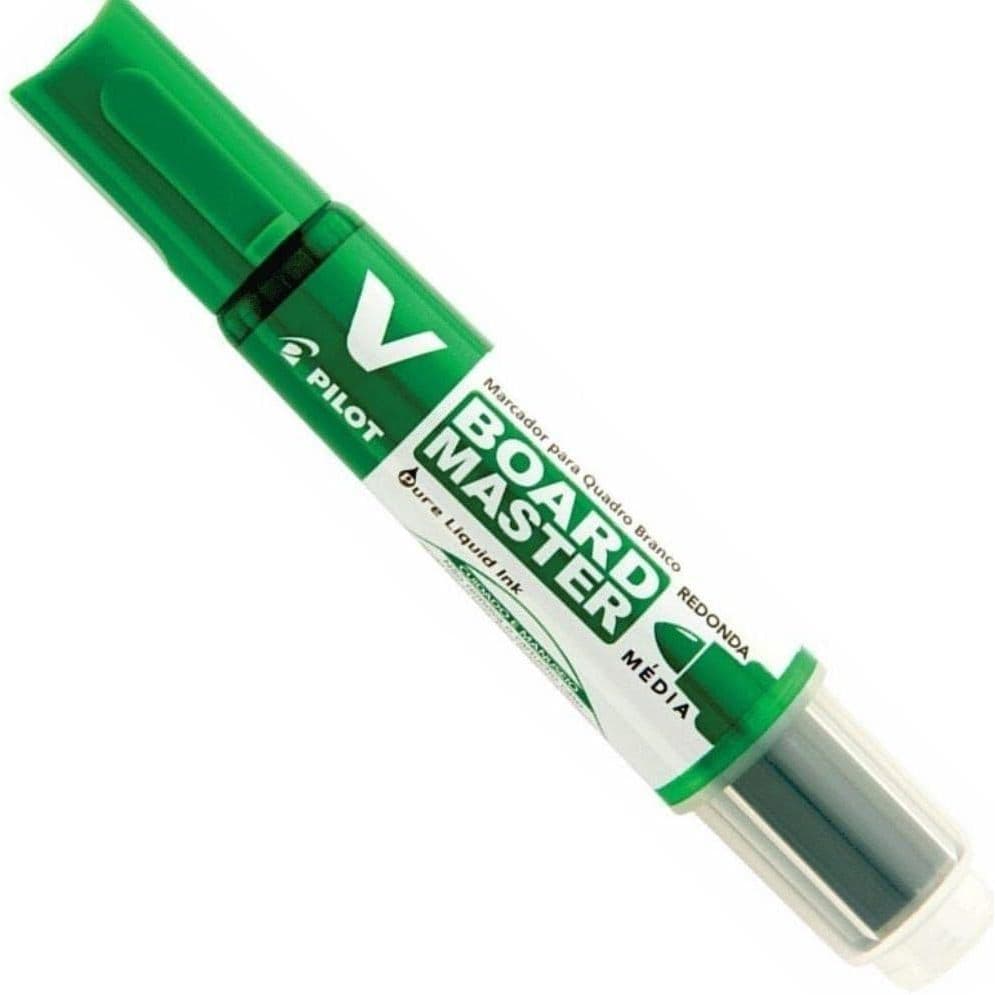 Marcador V Board Master Medium Recarregável Pilot - Verde