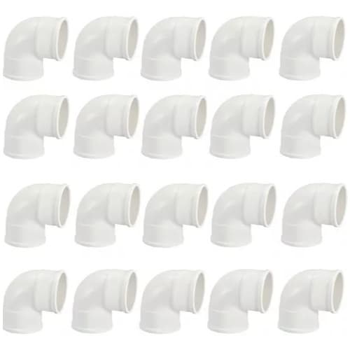 KIT C/10 JOELHO ESGOTO 90°x40 mm  PVC - MULTILIT