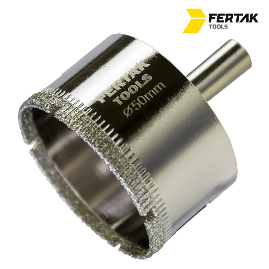 Serra Copo 50mm Diamantada Refrigerada Fertak Tools