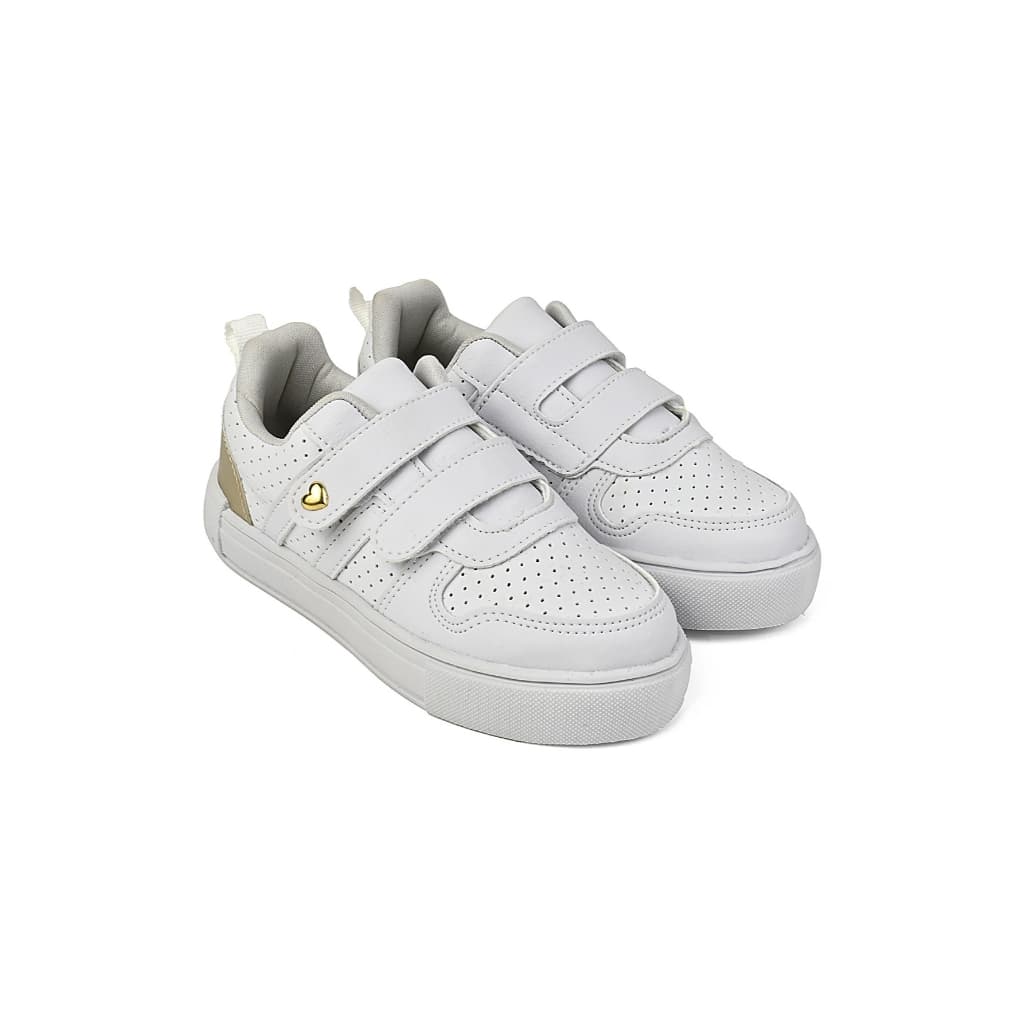 TÊNIS INFANTIL CASUAL MENINA MODA LANÇAMENTO ESCOLA VELCRO TENDENCIA ESTILO